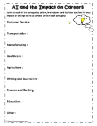 26 AI and Its Impact on Careers